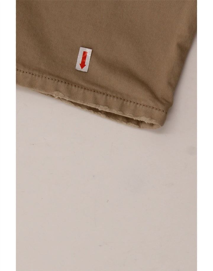VINTAGE Pantalones chinos delgados para hombre W32 L33 Algodón beige