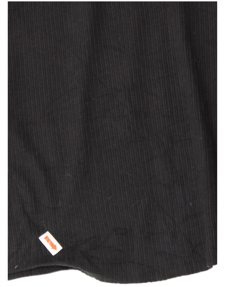 J. CREW Camiseta de manga larga para mujer UK 46 Grande Negro