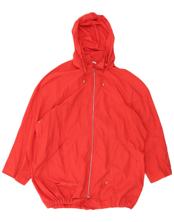 PENNY BLACK Chaqueta bomber extragrande con capucha para mujer UK 20 2XL Rojo