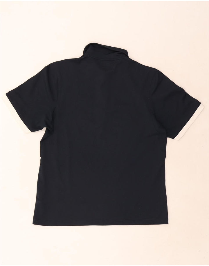 Nike Polo para hombre ES 39/41 Medio Azul marino Colorblock Poliéster