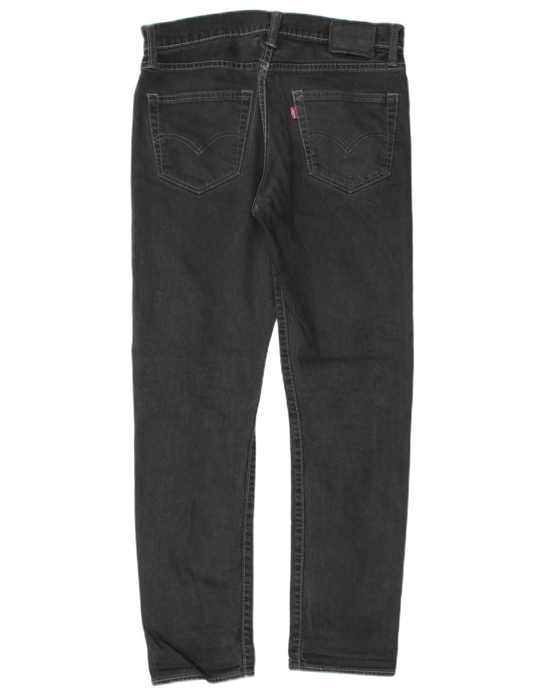 LEVI'S Jeans rectos 522 para hombre W30 L28 Algodón negro