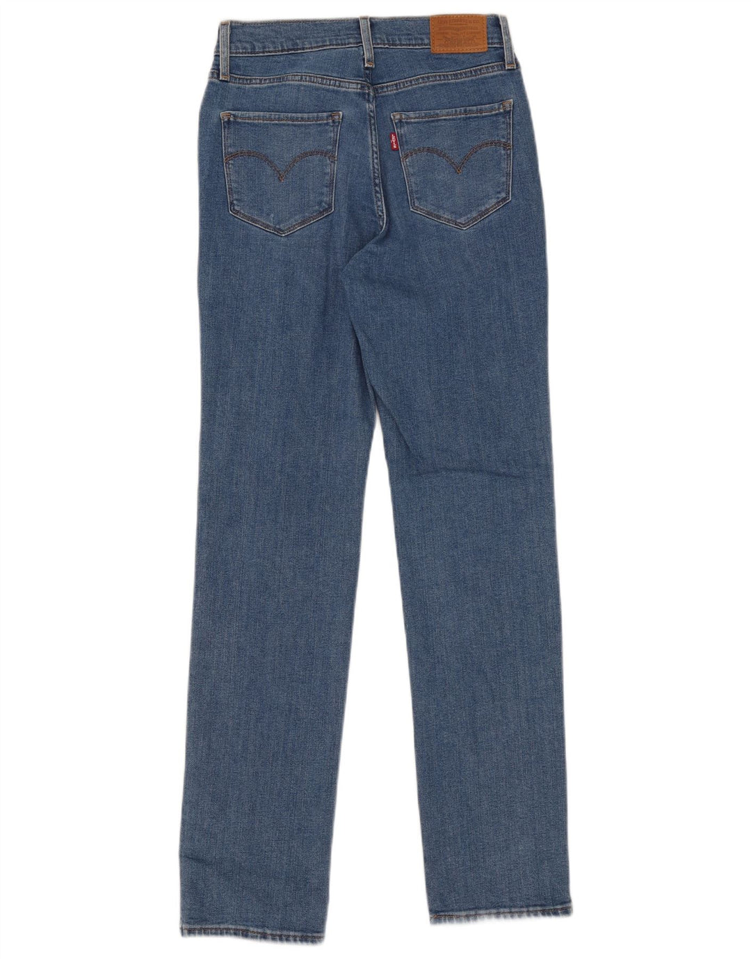 Levi's Mujer 724 Vaqueros Rectos De Tiro Alto W27 L30 Azul