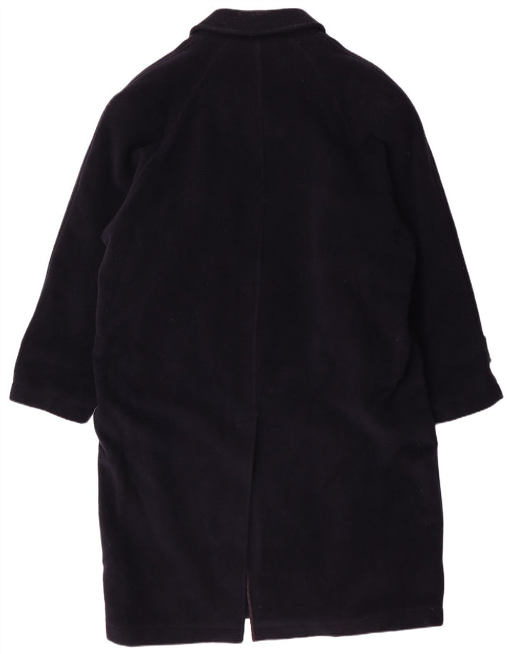 TRUSSARDI JEANS Abrigo para hombre ES 42 XL Lana azul marino