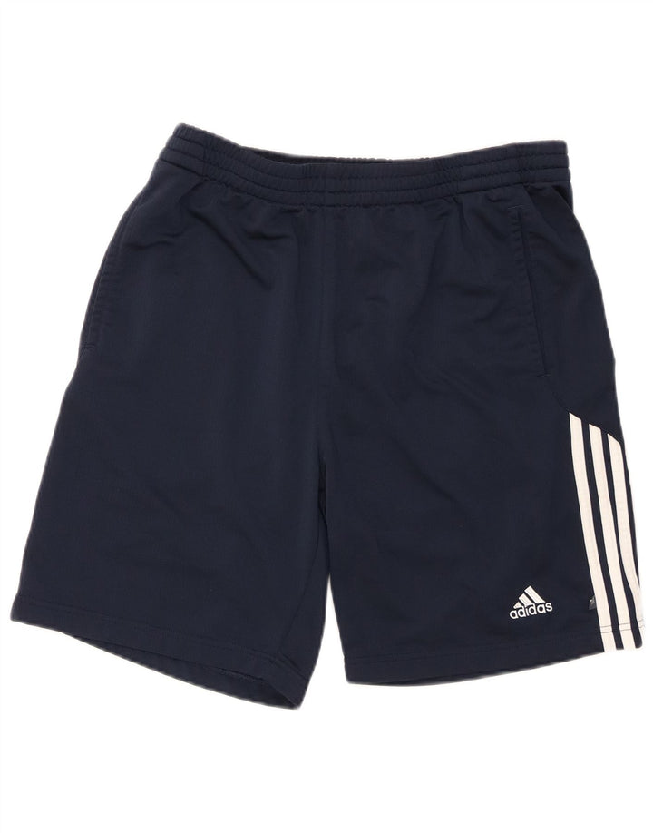 Adidas Pantalones cortos deportivos para hombre XL Azul marino Poliéster