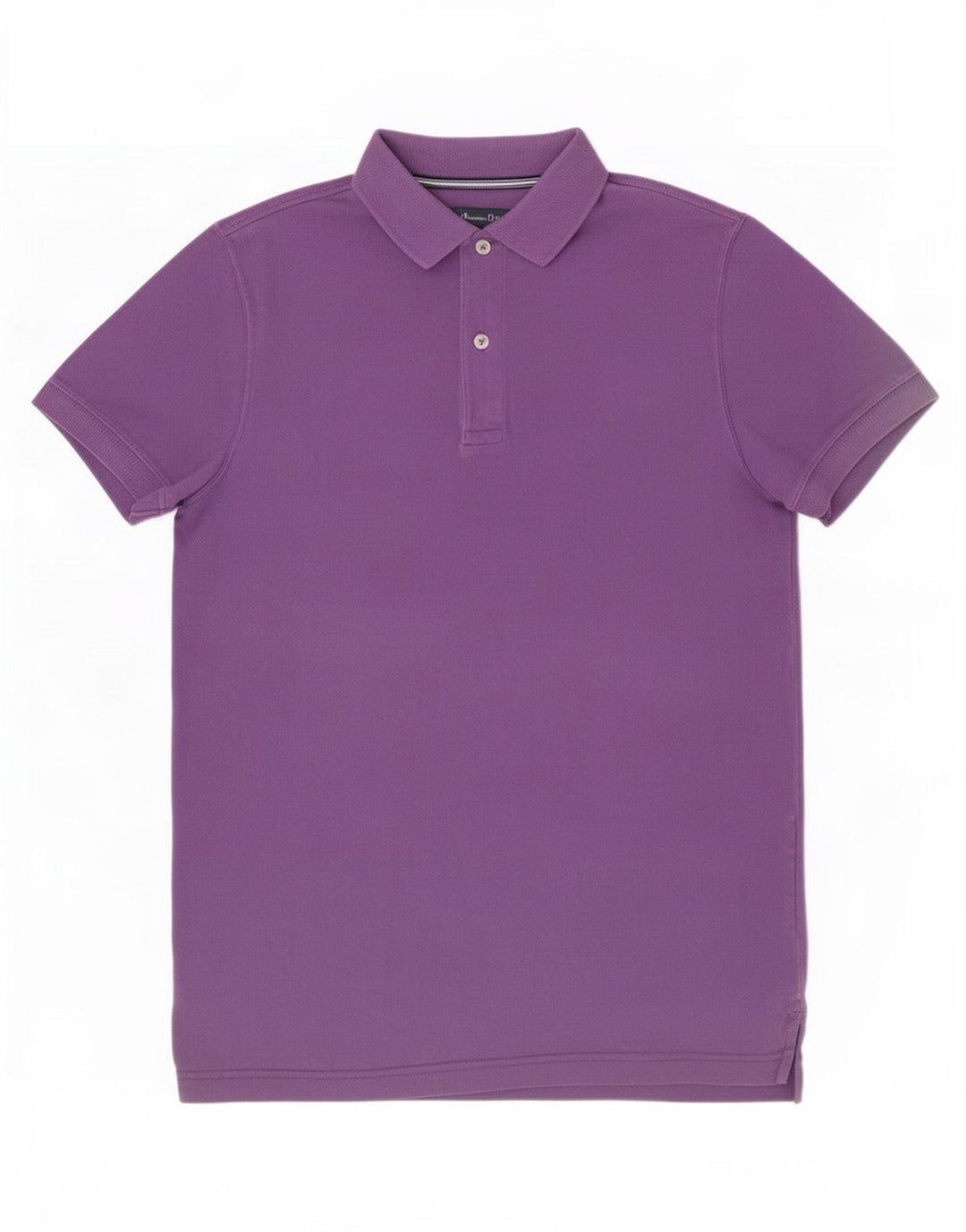 Polo Massimo Dutti Hombre Morado Medio