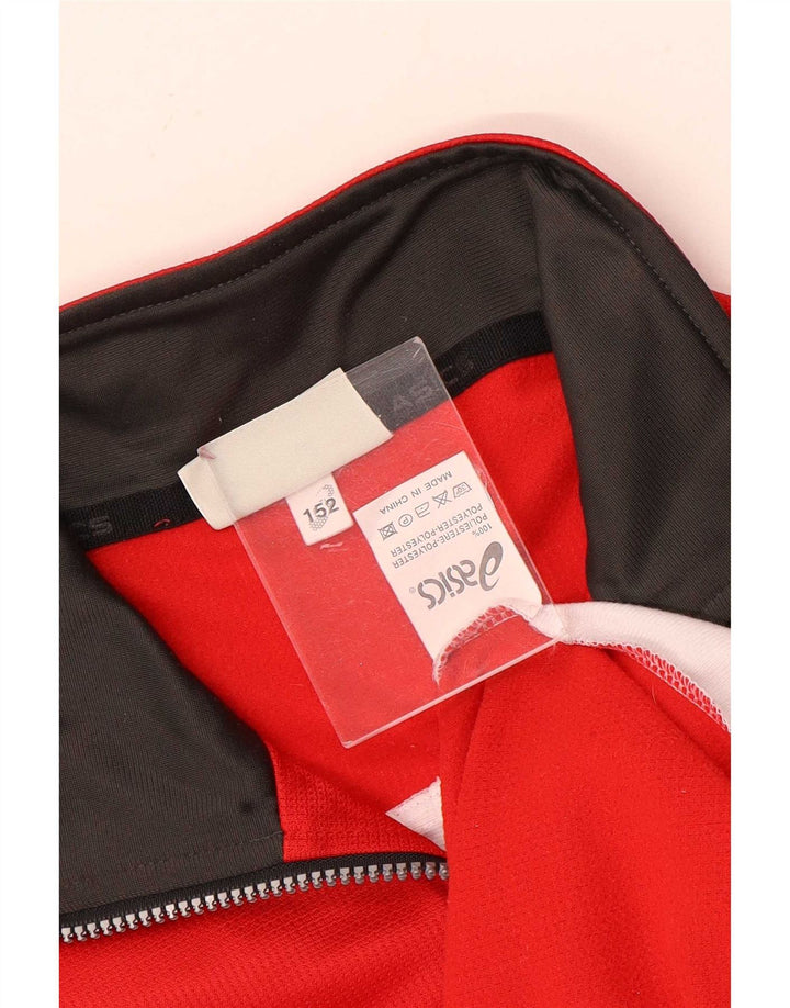 Asics Chándal Top - Chaqueta para niña 13-14 años, Color Block Multicolor
