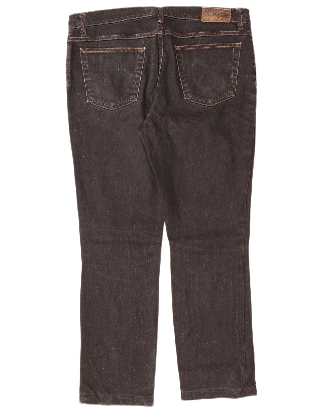 JUST CAVALLI Vaqueros Rectos Mujer W34 L27 Algodón Negro