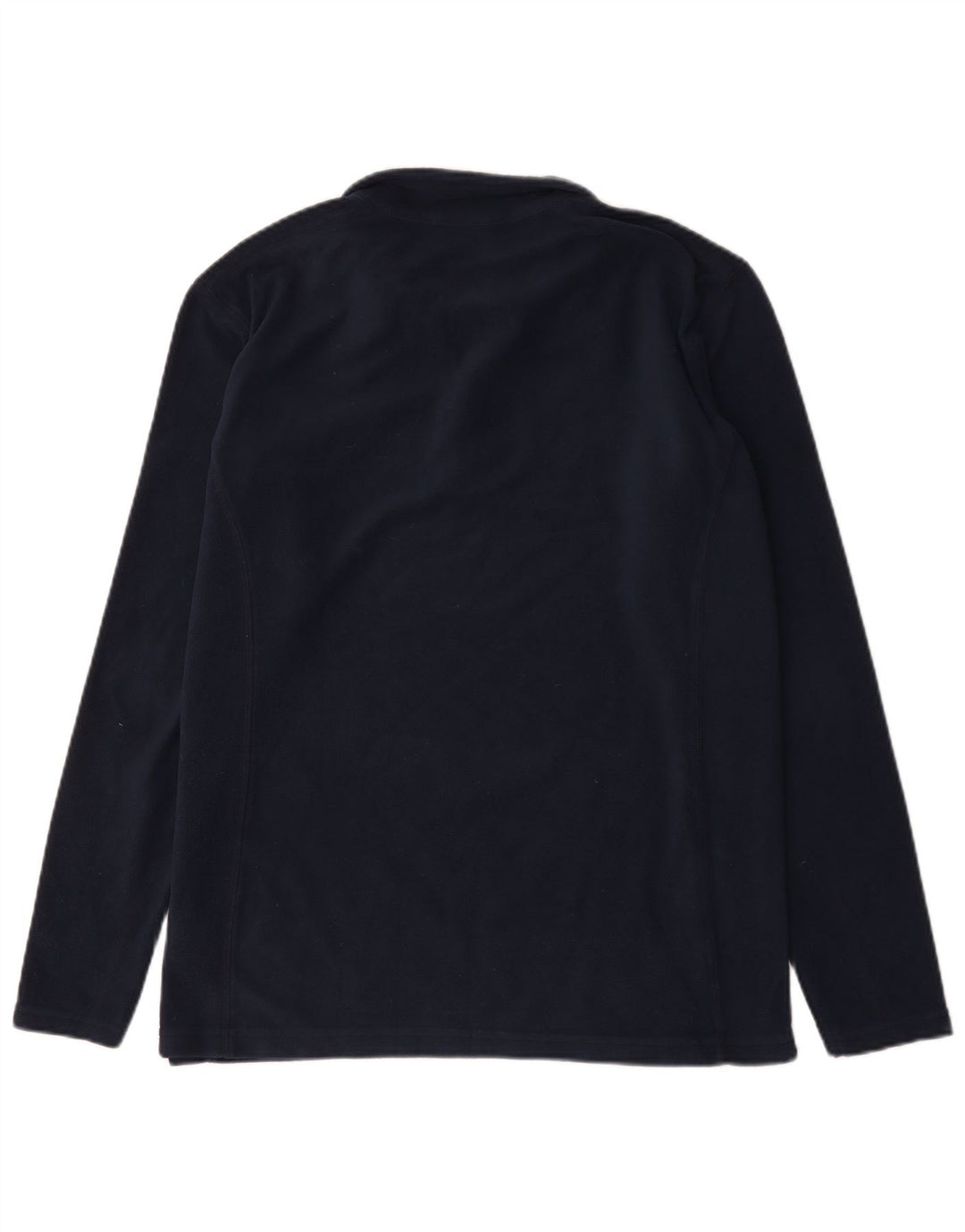 Columbia - Jersey de forro polar con cremallera para hombre, talla grande, poliéster azul marino