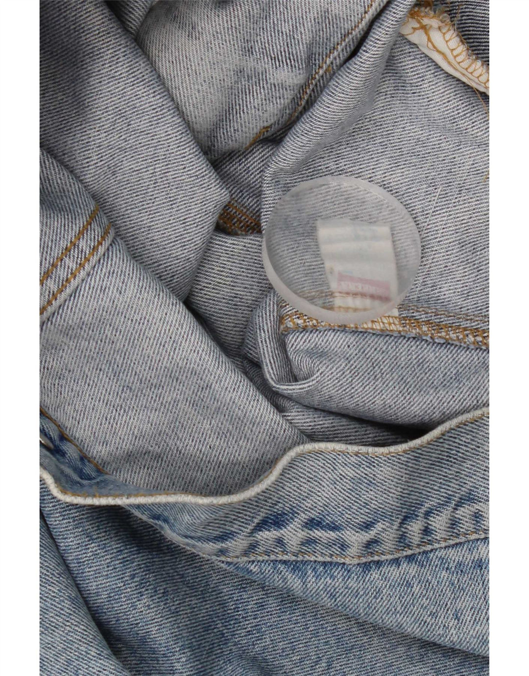 Carrera Chaqueta vaquera desgastada para hombre UK 36 Small Blue Cotton