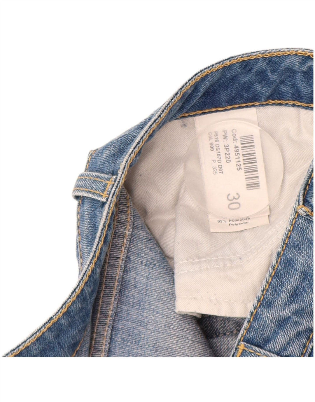 DONDUP Vaqueros Slim Mujer W30 L32 Algodón Azul