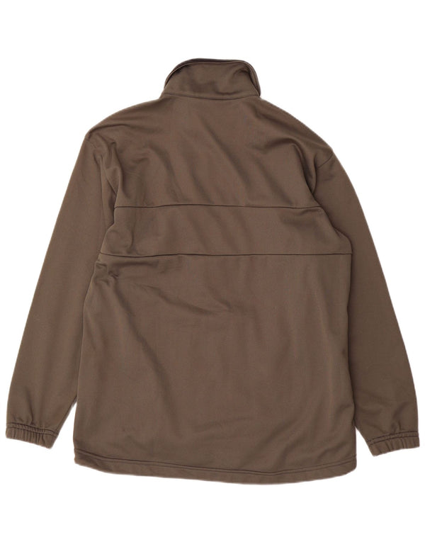 ASICS Chaqueta de chándal holgada para mujer UK 14 Medium Khaki