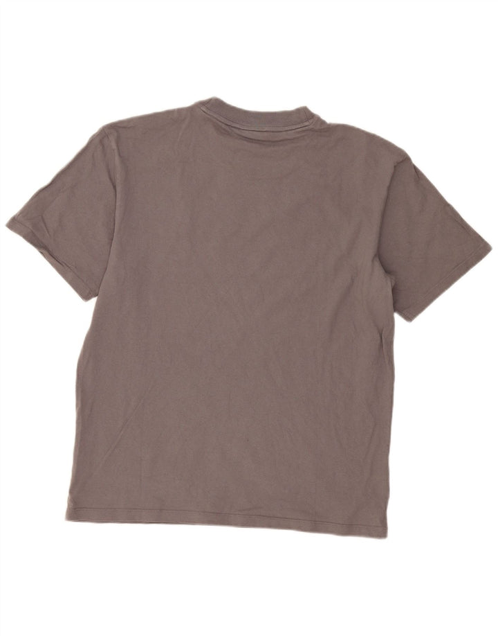 Hugo Boss Hombre Camiseta Top Grande Gris Algodón