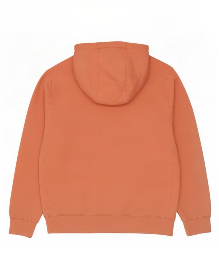 Nike Jersey con capucha para hombre, color naranja medio, algodón