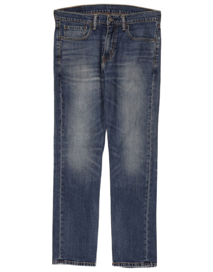 Levi's Hombre 511 Slim Jeans W33 L32 Algodón Azul