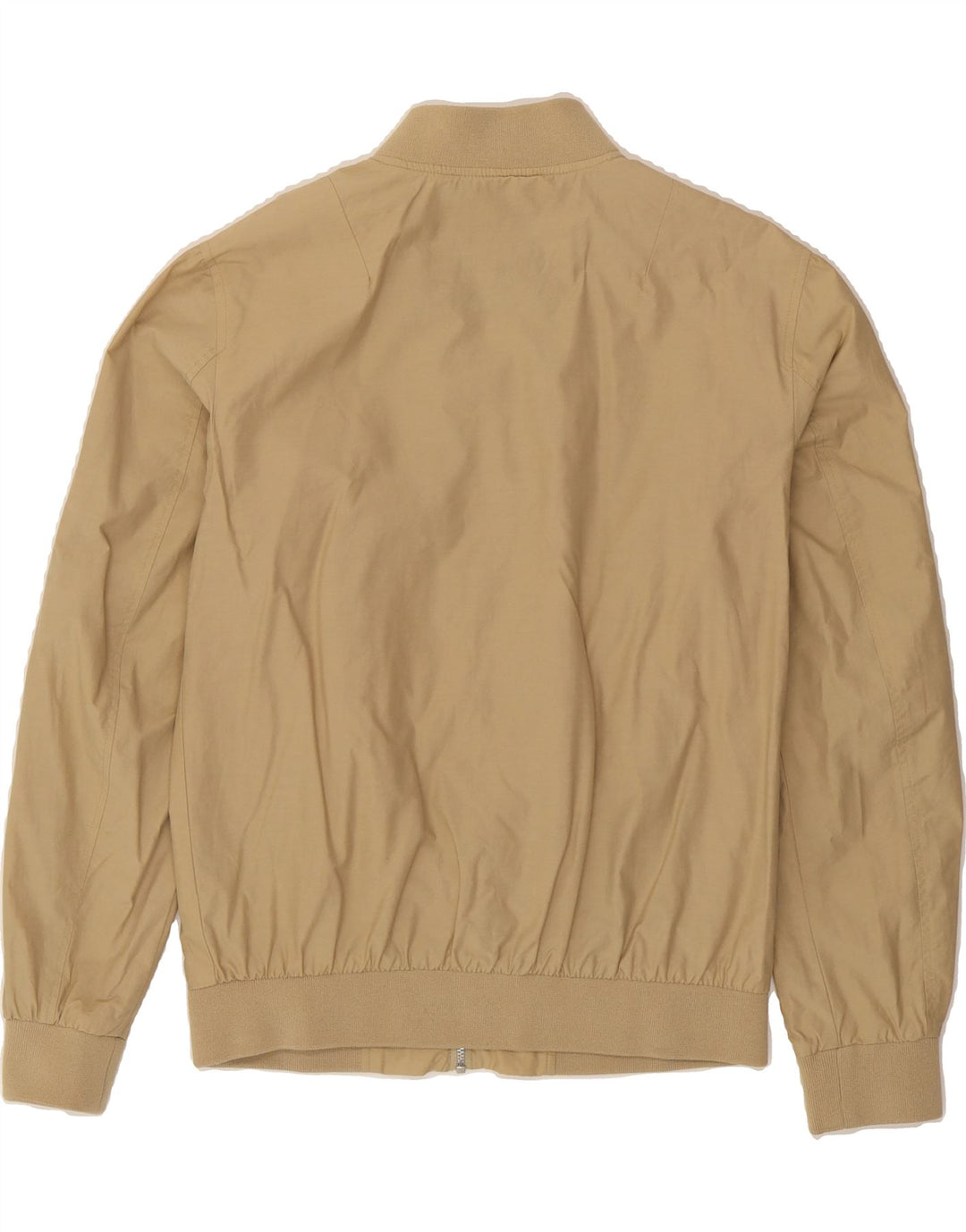 JACK & JONES Mens Bomber Jacket UK 36 Small Beige Vintage Jack & Jones and Second-Hand Jack & Jones from Messina Hembry 