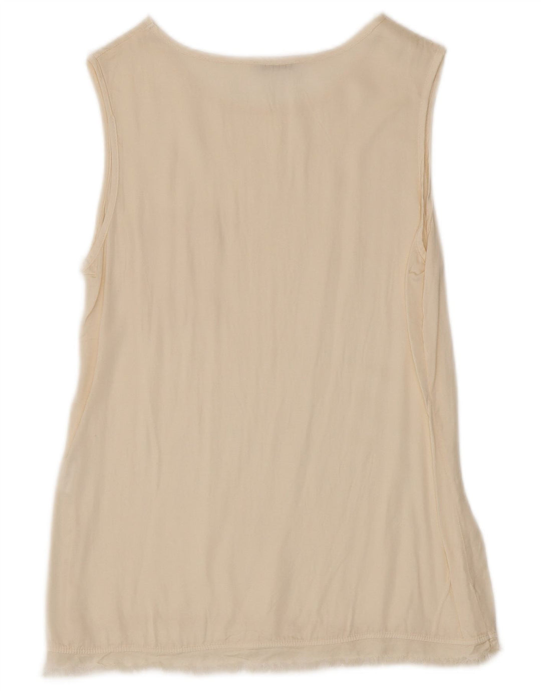 Motel Chaleco para mujer Top UK 10 Small Beige Viscosa