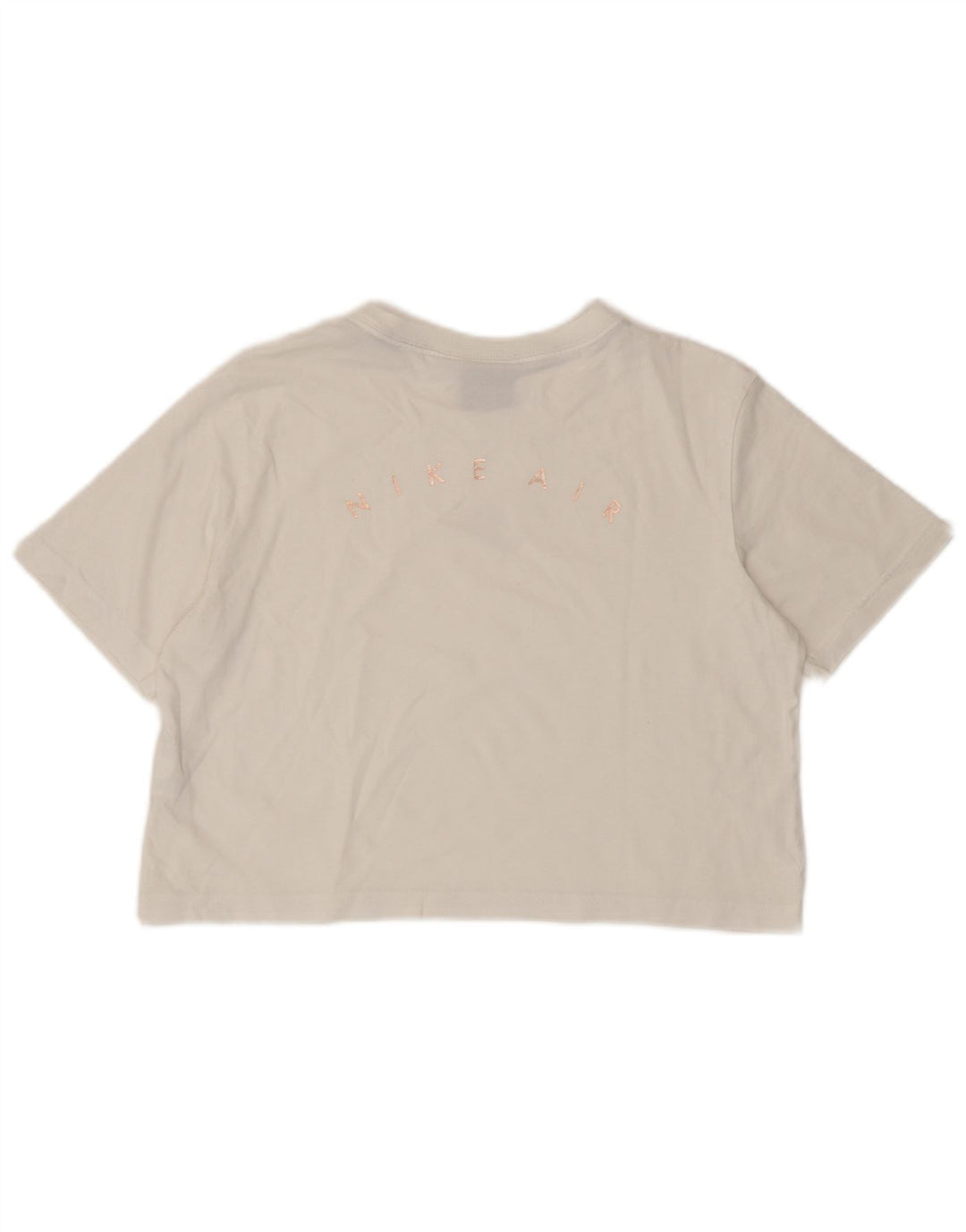 Nike - Camiseta corta con gráfico para mujer, talla 40, talla M, color blanco