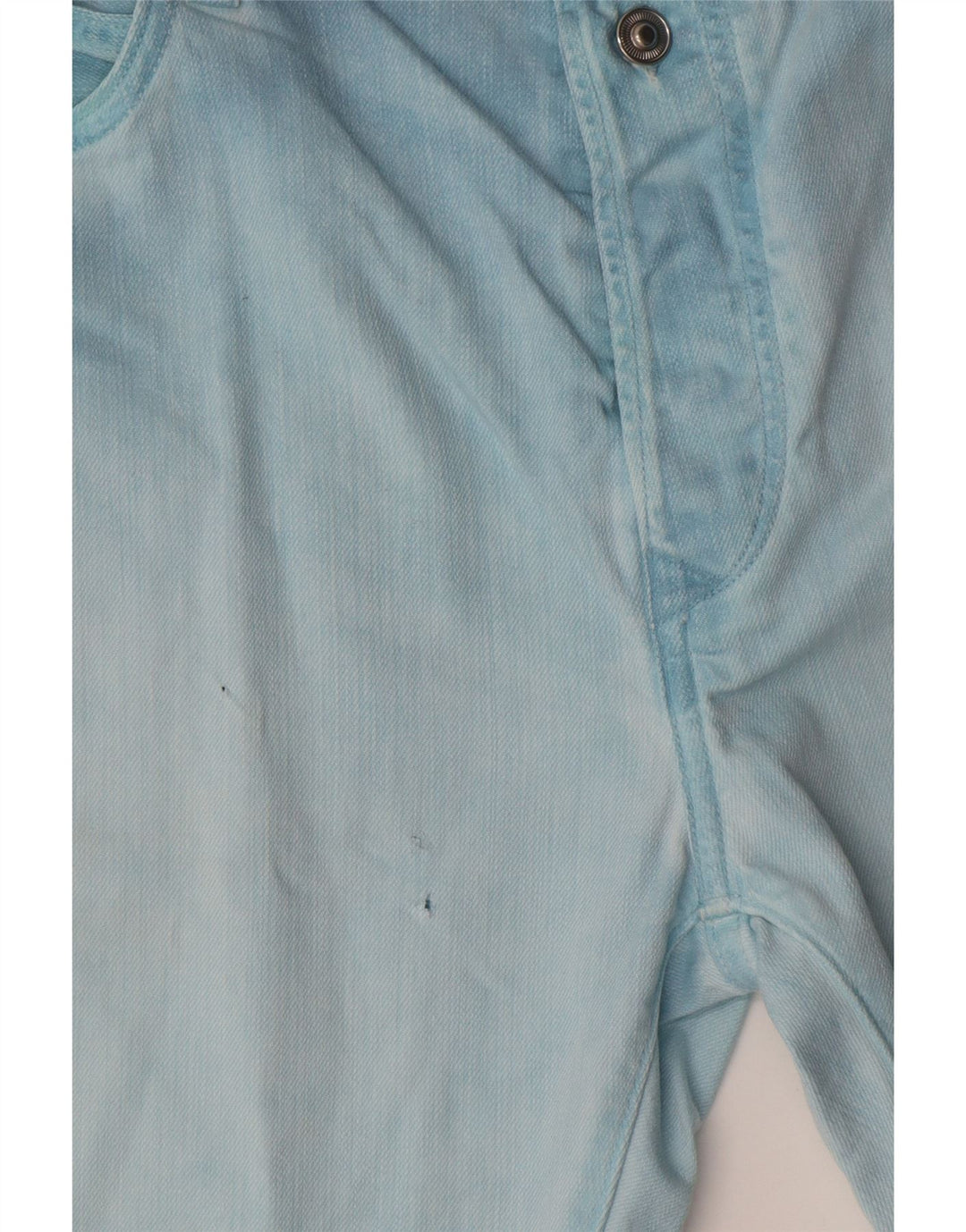 Replay Pantalones cortos de mezclilla para hombre W34 Algodón azul grande