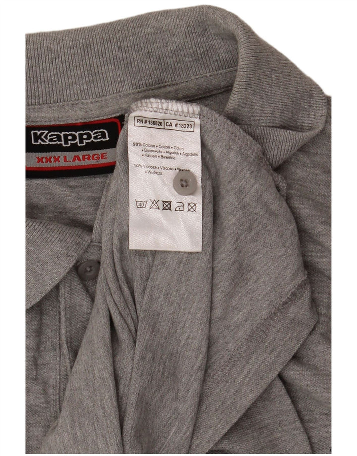 KAPPA Polo Hombre 3XL Algodón Gris