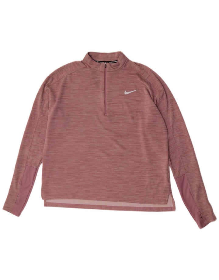 Nike Dri Fit - Chándal para correr para mujer, talla grande, color rosa