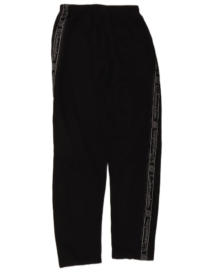 CHAMPION Pantalones de chándal con estampado gráfico para hombre Small Black
