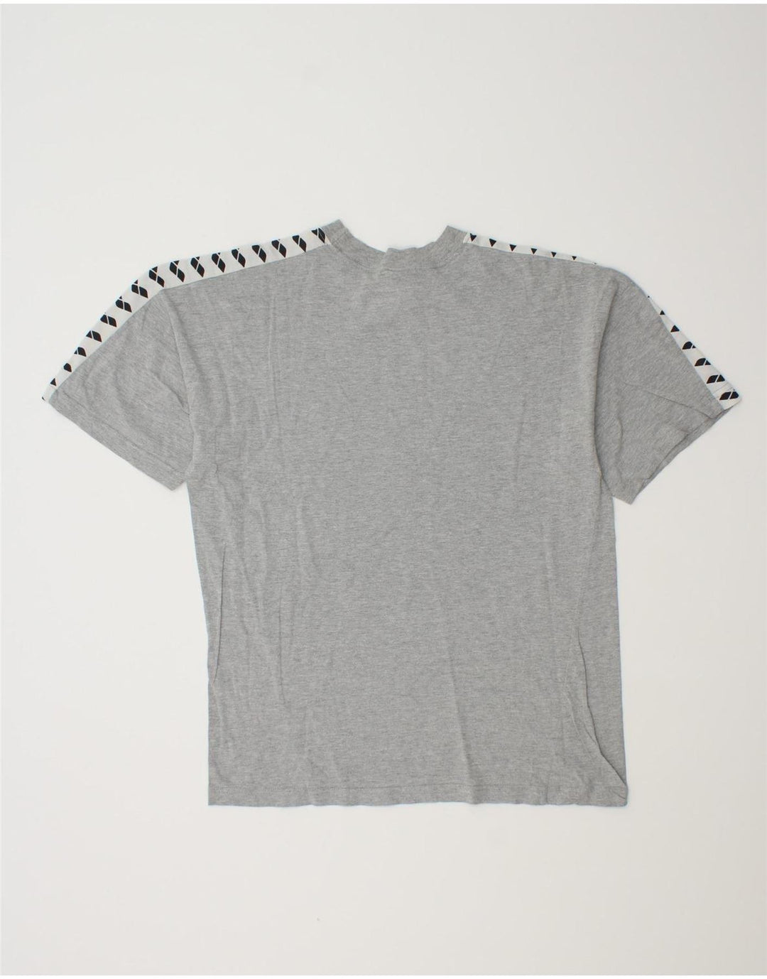 ARENA Camiseta gráfica para hombre Top gris medio color block