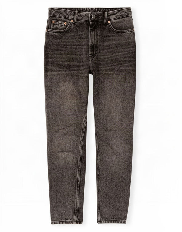 Vaqueros cónicos para mujer Topshop W26 L26 Algodón gris