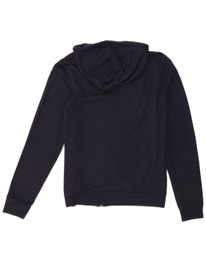 Tommy Hilfiger Suéter con capucha y cremallera para hombre Algodón azul marino mediano
