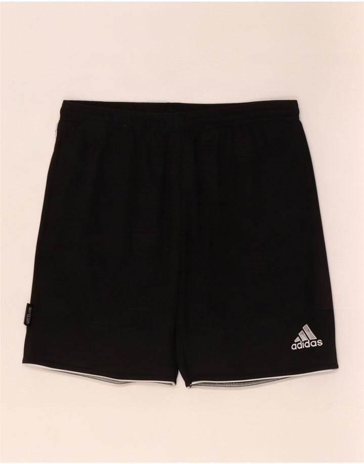 Adidas Mens Climalite Sport Shorts Pequeño Negro Poliéster