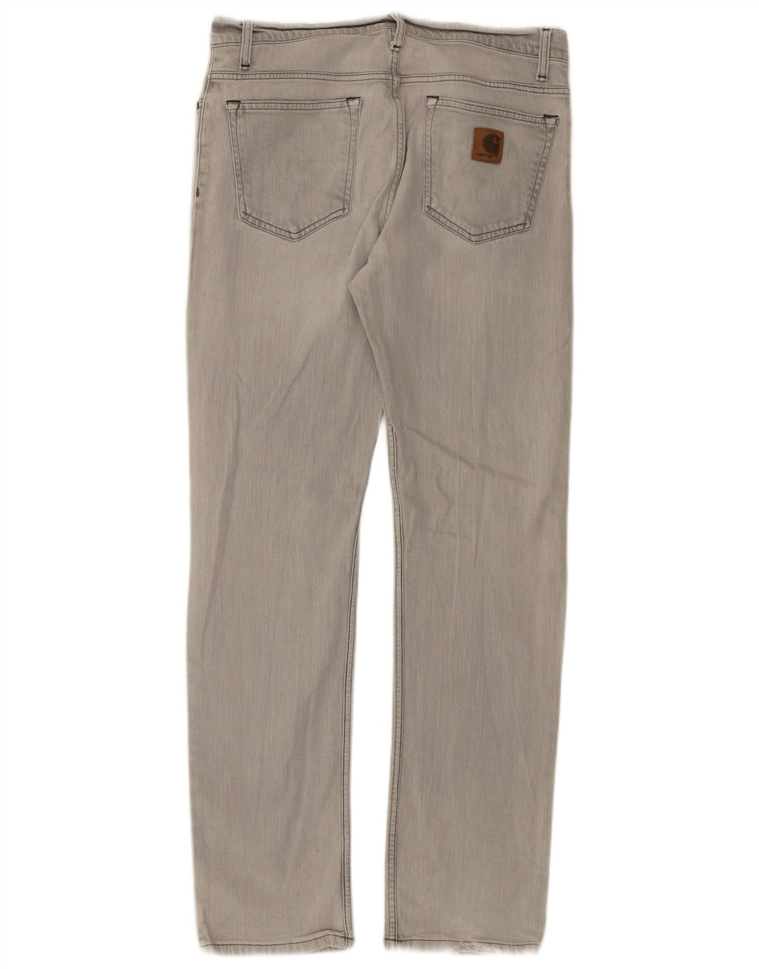 Carhartt Vaqueros rectos para hombre W34 L34 Algodón gris