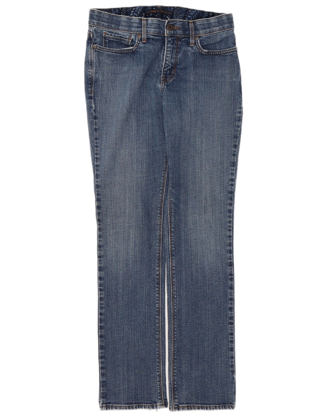 LEVI'S Jeans rectos 525 para mujer US 6 Medium W28 L31 Algodón azul