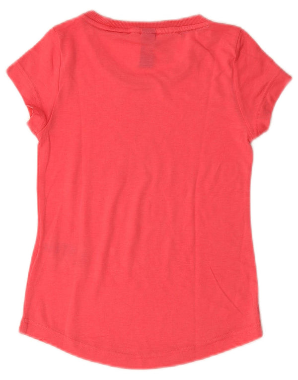 ADIDAS Camiseta Niña Graphic Top 7-8 Años Rosa Algodón