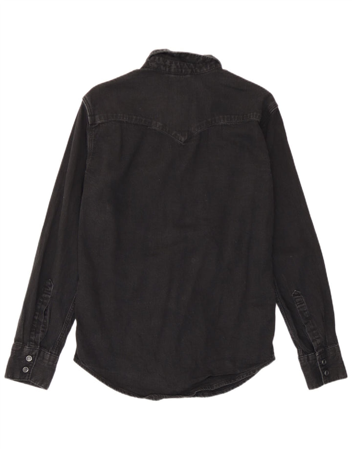Levi's Camisa Vaquera Estándar Para Hombre Algodón Negro Pequeño
