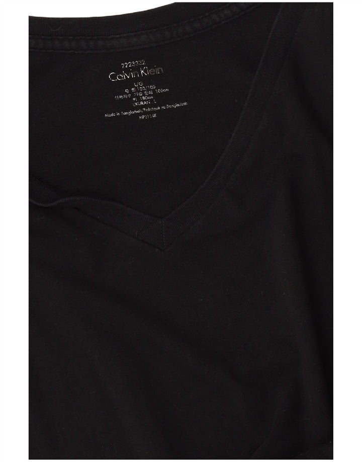 Calvin Klein - Camiseta para hombre, talla grande, color negro