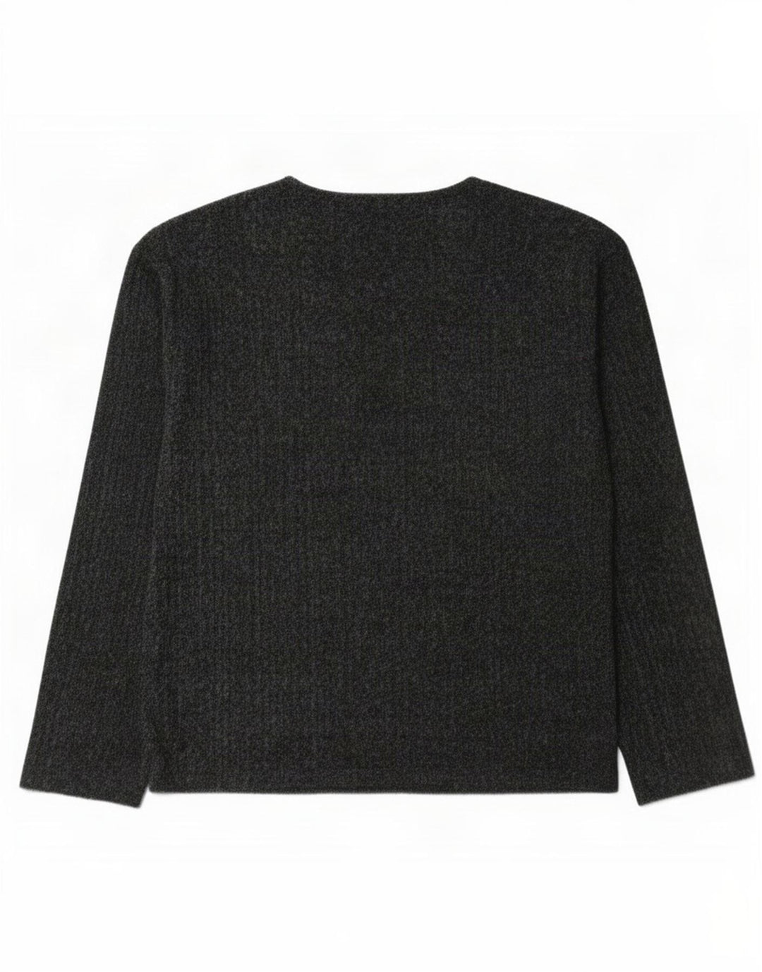 Zara Mujer Top Extragrande Manga Larga UK 10 Small Gris
