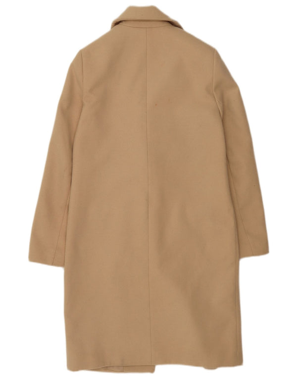 Miss Selfridge Abrigo para mujer UK 4 XS Beige Poliéster