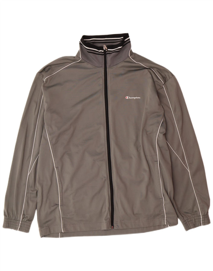 CHAMPION Chaqueta superior de chándal para hombre 2XL Gris