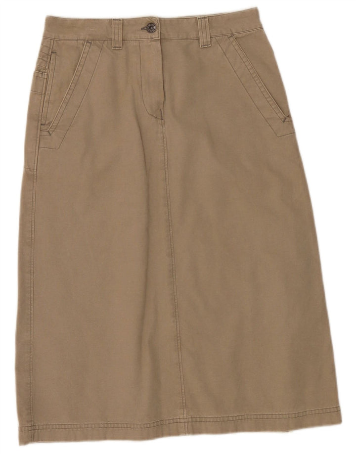 Murphy & Nye Falda midi para mujer W28 Caqui mediano