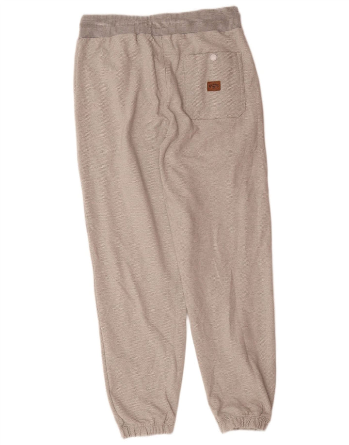 Billabong Hombre Pantalones De Chándal Joggers Small Gris Algodón
