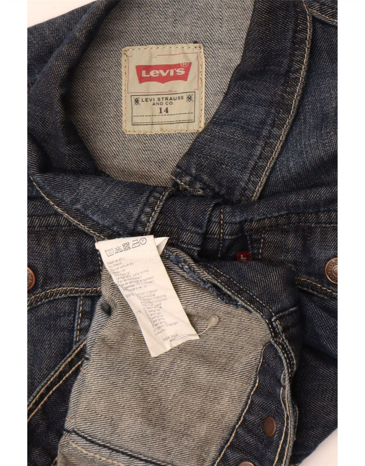 Levi's Chaqueta Vaquera Niña 13-14 Años Azul Marino Algodón