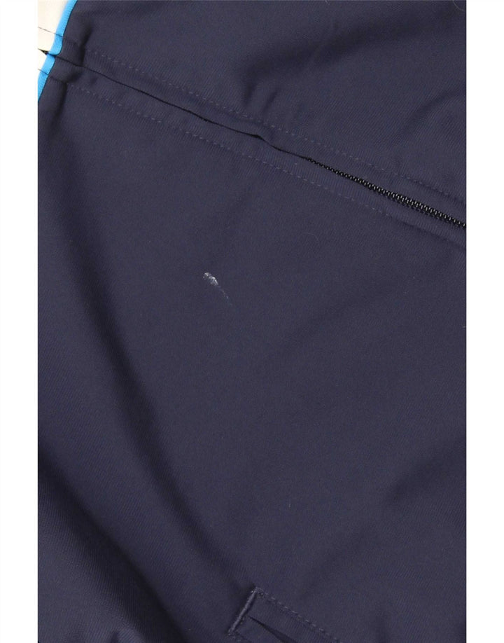 Puma Hombre Chándal Top Chaqueta Pequeña Azul Marino Colorblock Poliéster