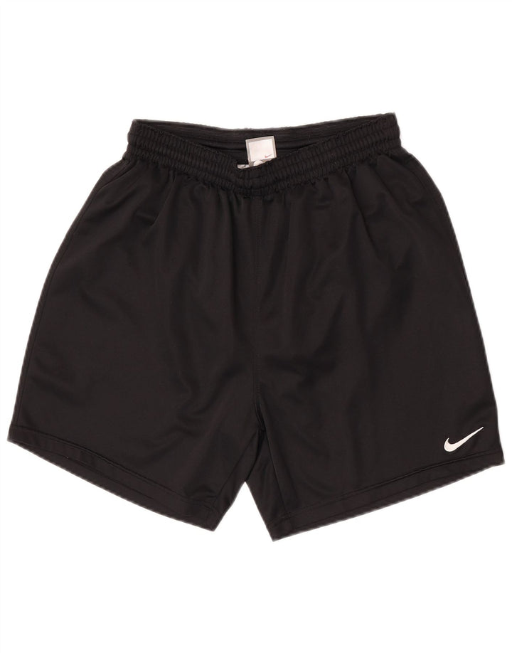 Nike - Pantalones cortos deportivos para hombre, talla grande, poliéster negro