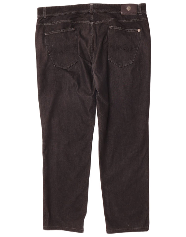 Pantalones Casuales Recto Hombre Trussardi W38 L32 Algodón Gris