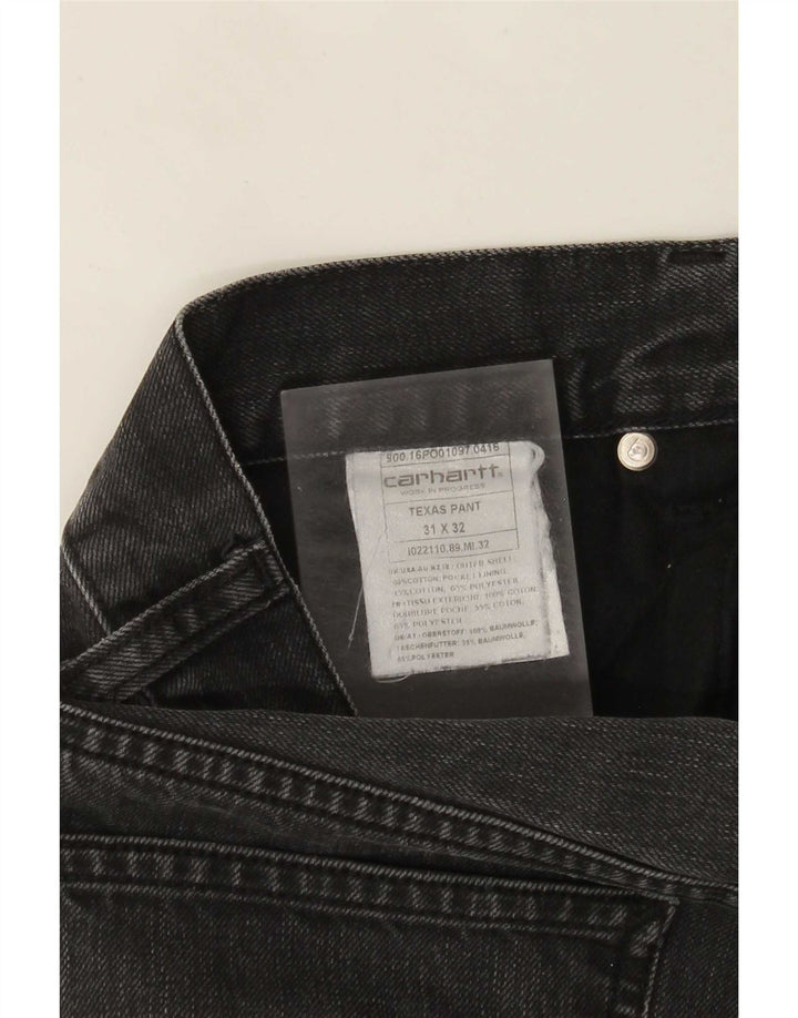 Carhartt Vaqueros rectos para hombre W31 L28 Algodón gris
