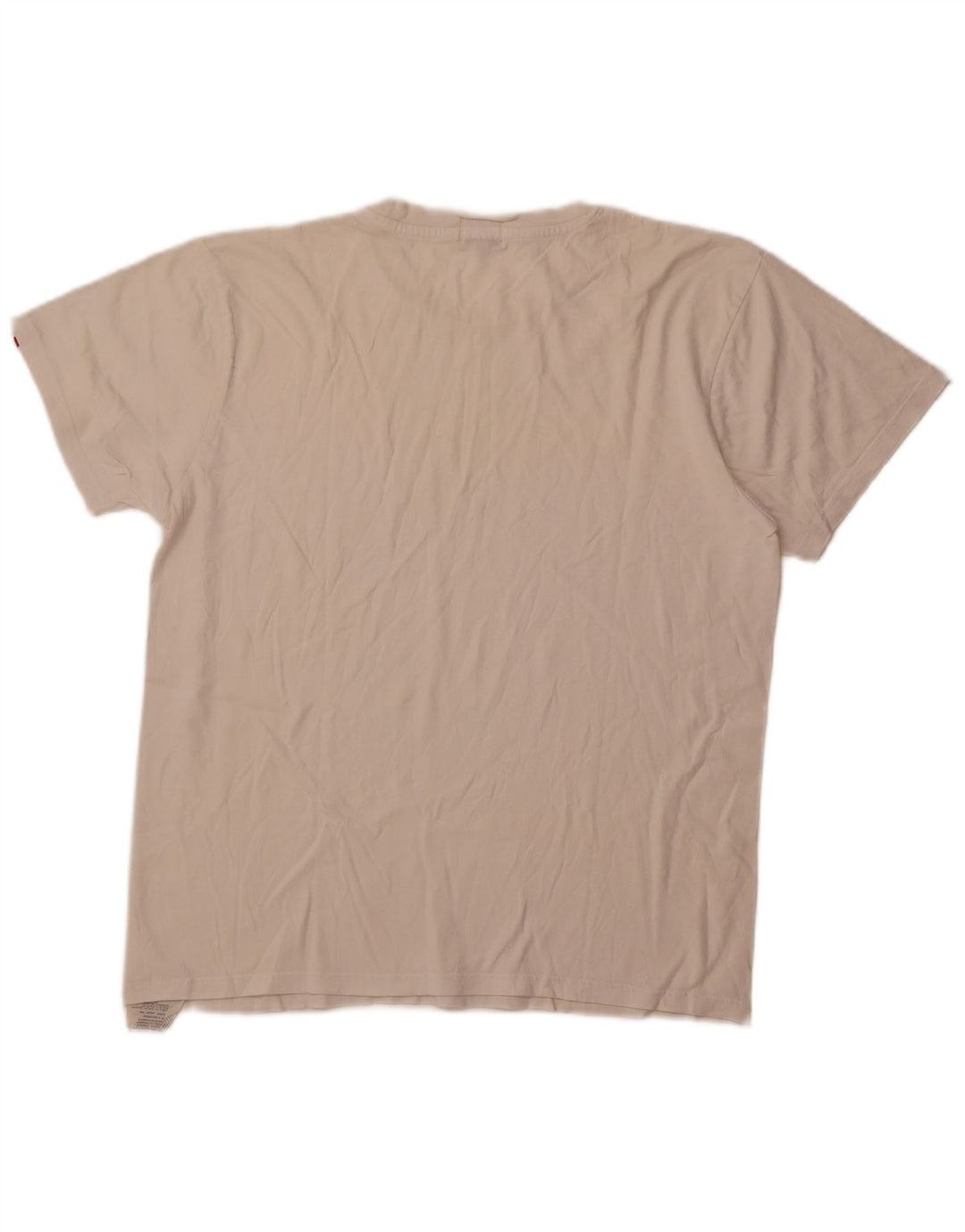 Levi's Camiseta para mujer Top UK 46 Large White Cotton