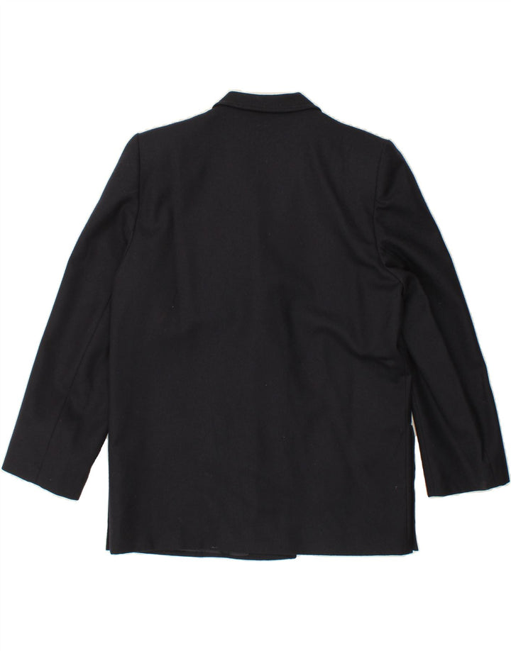 BRIAN TUCKER Womens Double Breasted Blazer Jacket UK 16 Large Navy Blue Vintage Brian Tucker and Second-Hand Brian Tucker from Messina Hembry 
