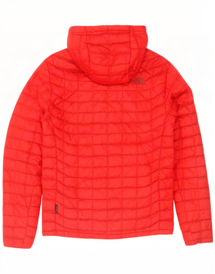 The North Face Chaqueta acolchada con capucha para hombre UK 36 Small Red Nylon