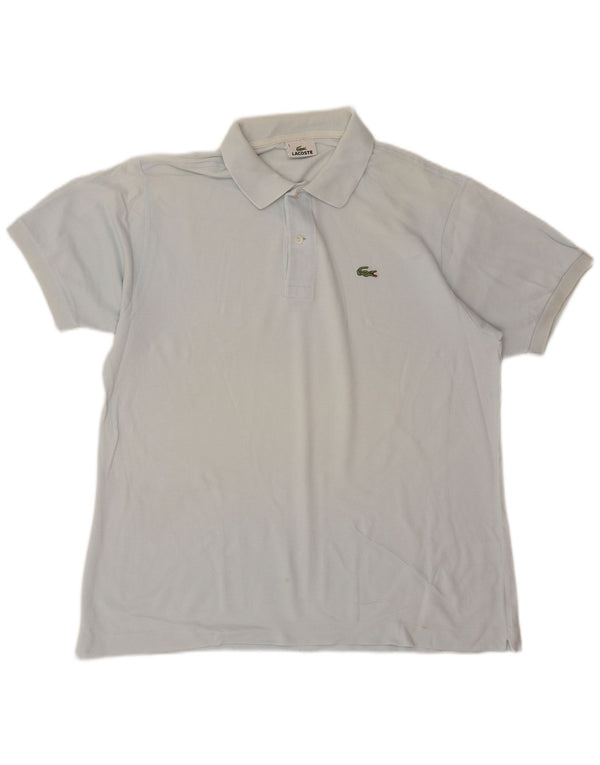 Polo Lacoste para hombre talla 5 grande algodón azul