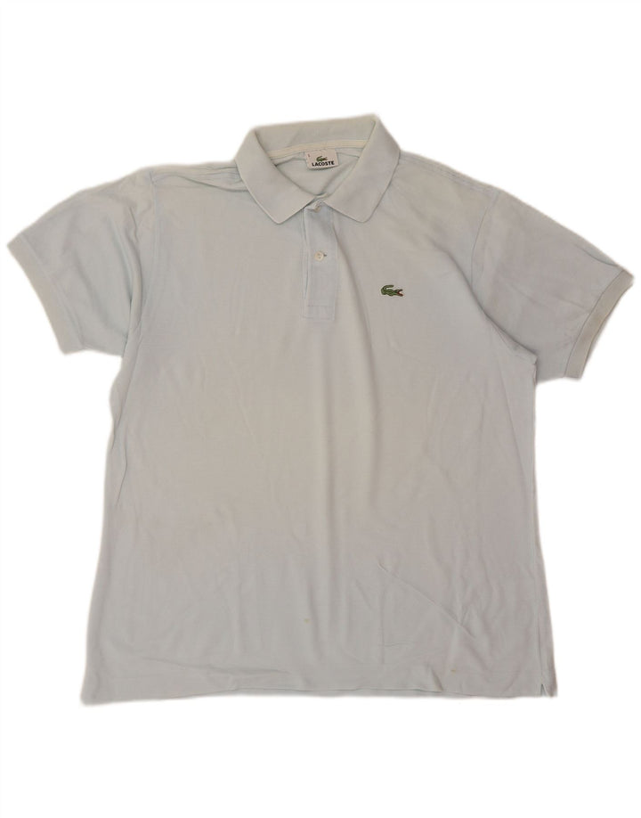 Polo Lacoste para hombre talla 5 grande algodón azul