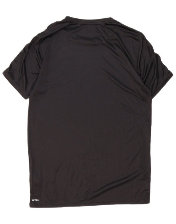 PUMA Camiseta gráfica para hombre Top Small Black Poliéster